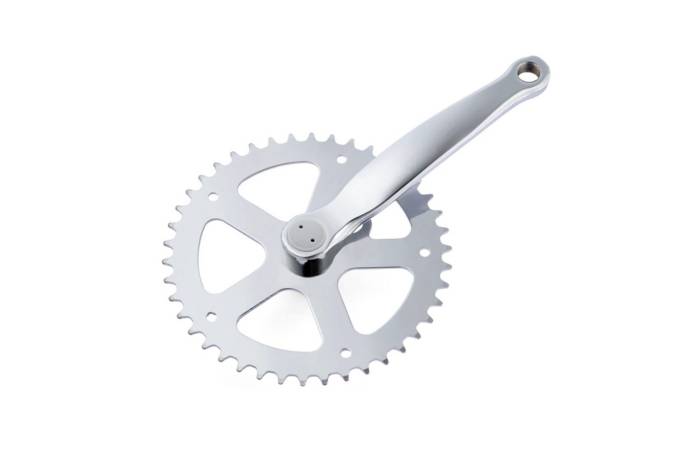 Hajtómű acél 46t 170mm acél kar - négyszögletes (jis) ezüst