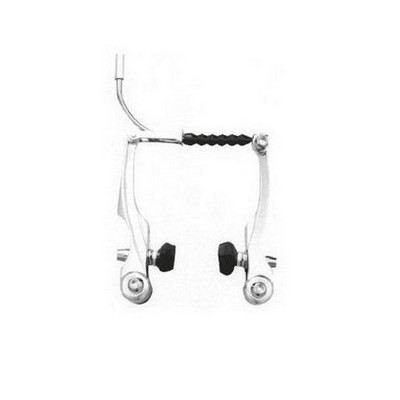 Féktest v alu logan 70mm csavaros fékbetéttel natúr