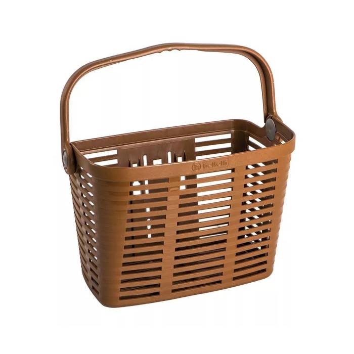 Kosár első plaza kormányra plasztik + konzol barna