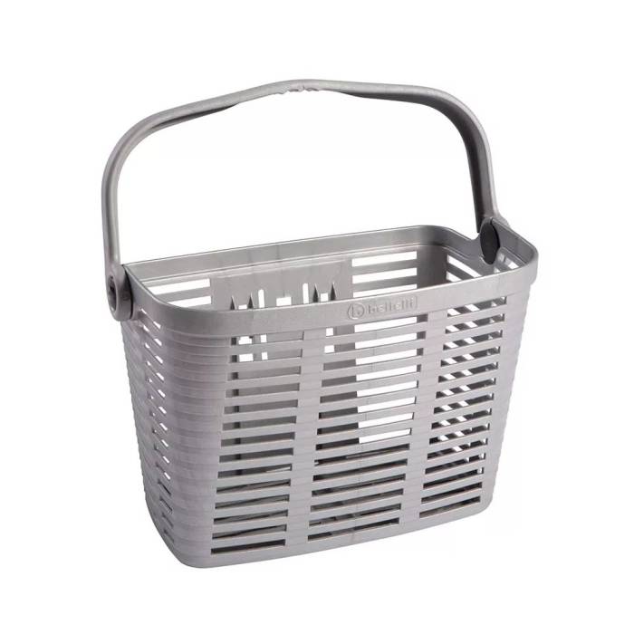 Kosár első plaza kormányra plasztik + konzol ezüst