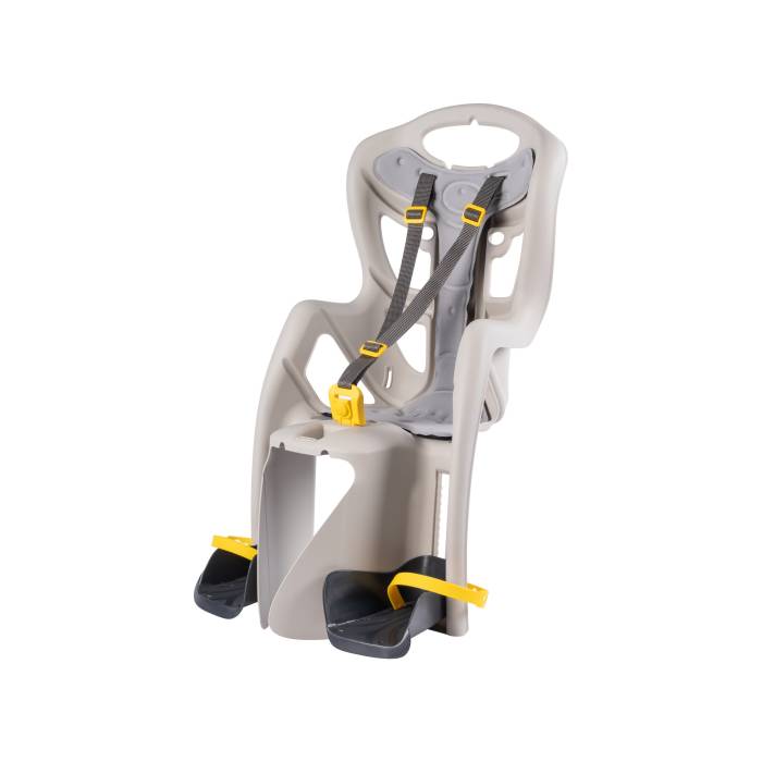 Bizt. gyermekülés hátsó bellelli pepe clamp (csomagtartóra) világosszürke