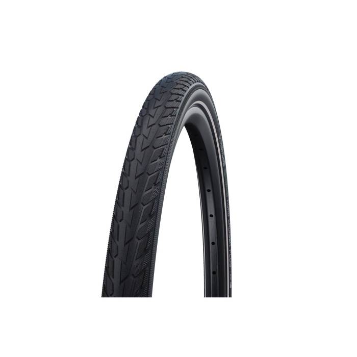 Köpeny 700x45c (47-622) 28x1,75 schwalbe road cruiser plus hs484 fekete reflexcsíkos