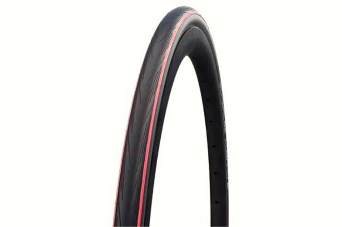 Köp 700x25c (25-622) 28x1,00 schwalbe lugano ii hs471 - folding piros csíkos