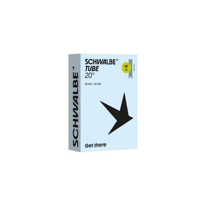 Töm 20x1,10-1,50 (28/40-406) schwalbe av6 - 40mm dobozos