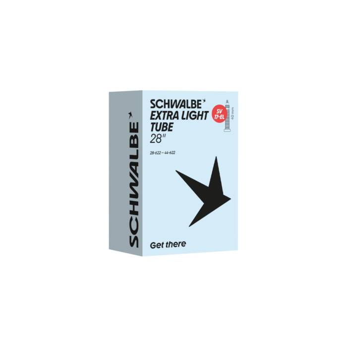 Töm 700x28-42c (28/44-622) schwalbe sv17 extra light - 40mm dobozos