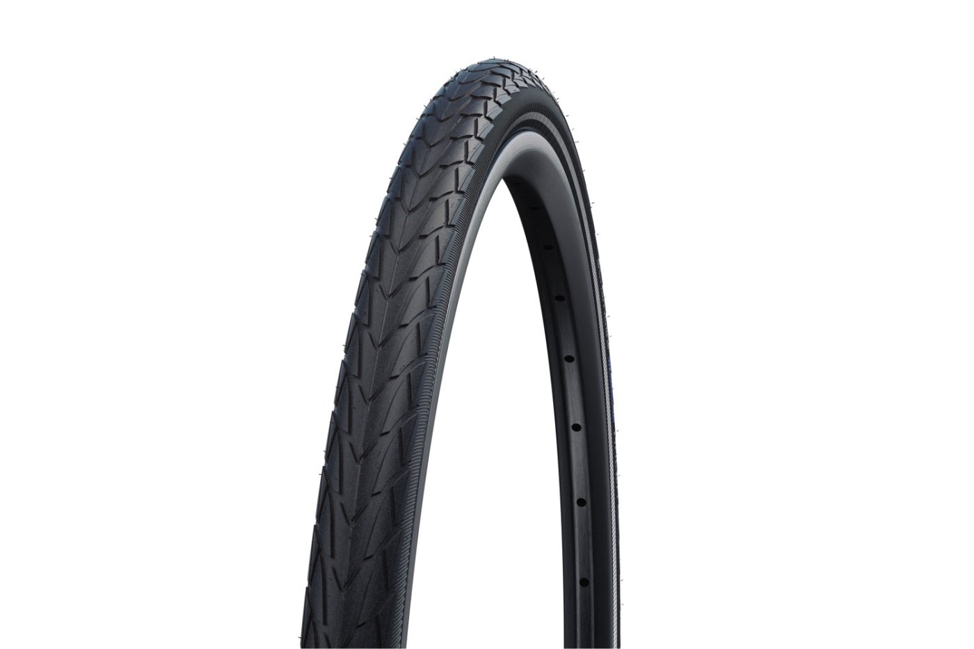 Köpeny 26x1,50 (40-559) schwalbe marathon racer hs429 fekete reflexcsíkos