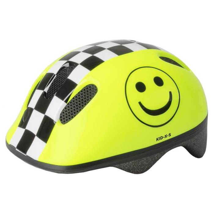 Sisak gyermek xs 46-52cm m-wave smile neonsárga