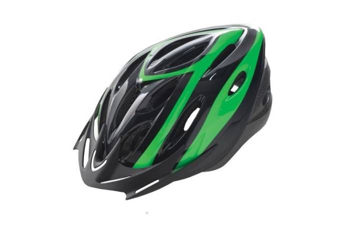 Sisak felnött l 58-61cm bta rider fekete / zöld