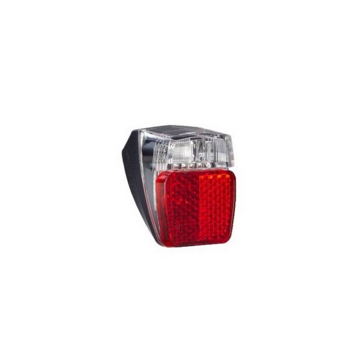 Lámpa hátsó e-bike 1 led sárvédőre - herrmans h-trace mini piros