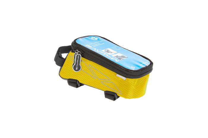 Táska vázra telefontartós m-wave rotterdam top l citromsárga