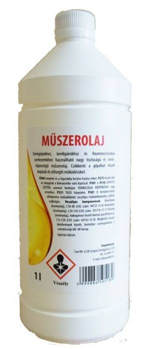 Müszerolaj 1l sint