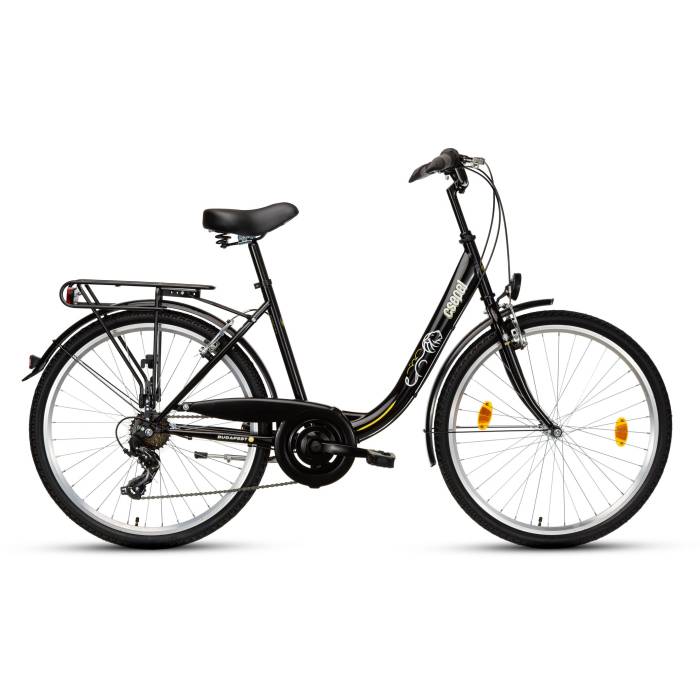 Krp budapest b 26/18 7sp 2026 fekete ys728