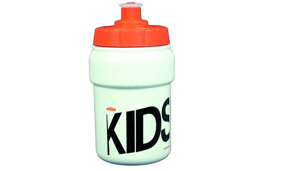 KTM Kids 300ml, kulacstartóval, fehér