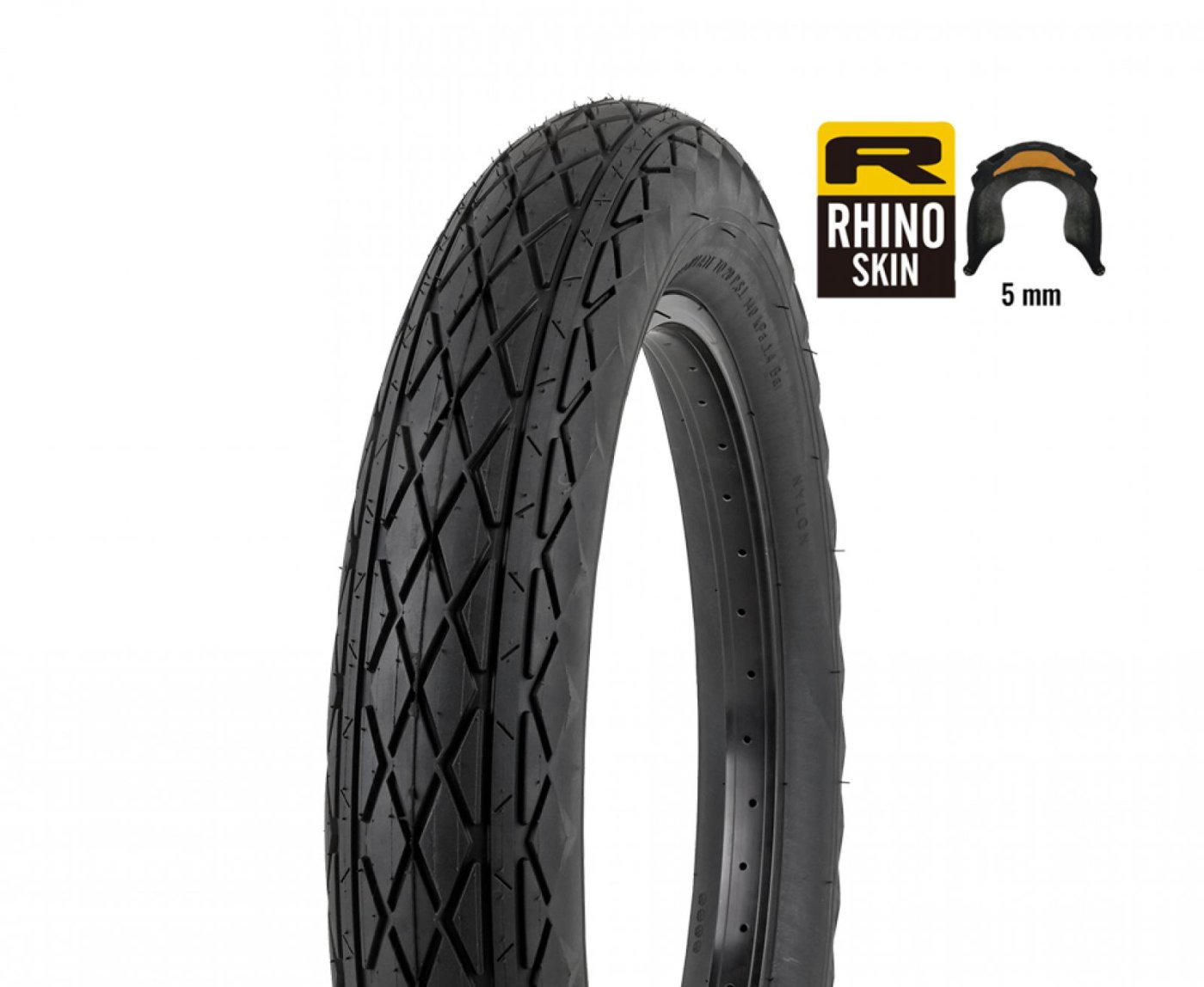 Köpeny 20x4,00 (100-406) R802 5 mm defektvédelem fekete RITECH