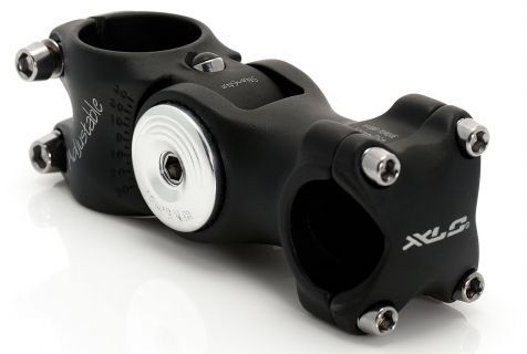 Kormányszár XLC alu fekete 1 1/8 25,4mm -40/ 40 fok, 108 mm ST-M02
