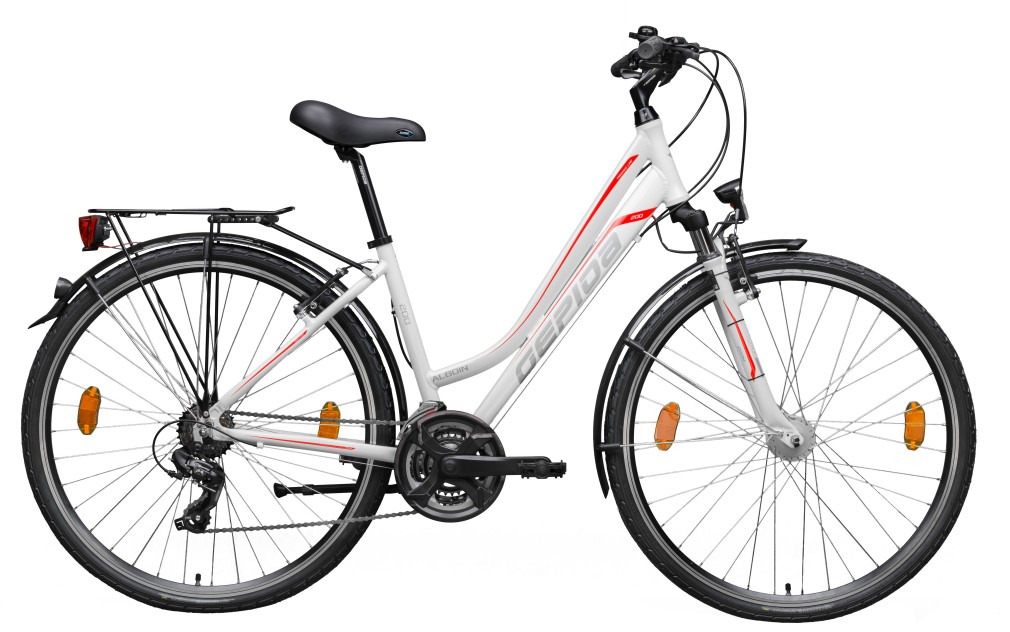 Gepida Alboin 200 női fehér 52cm kerékpár