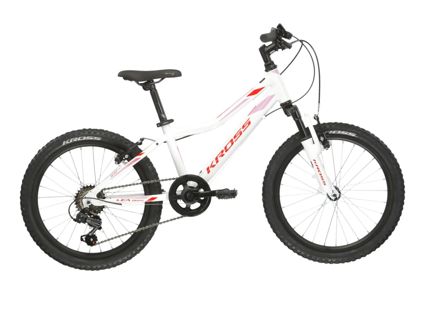 Kross Lea Mini 2.0 fehér-piros-pink 20