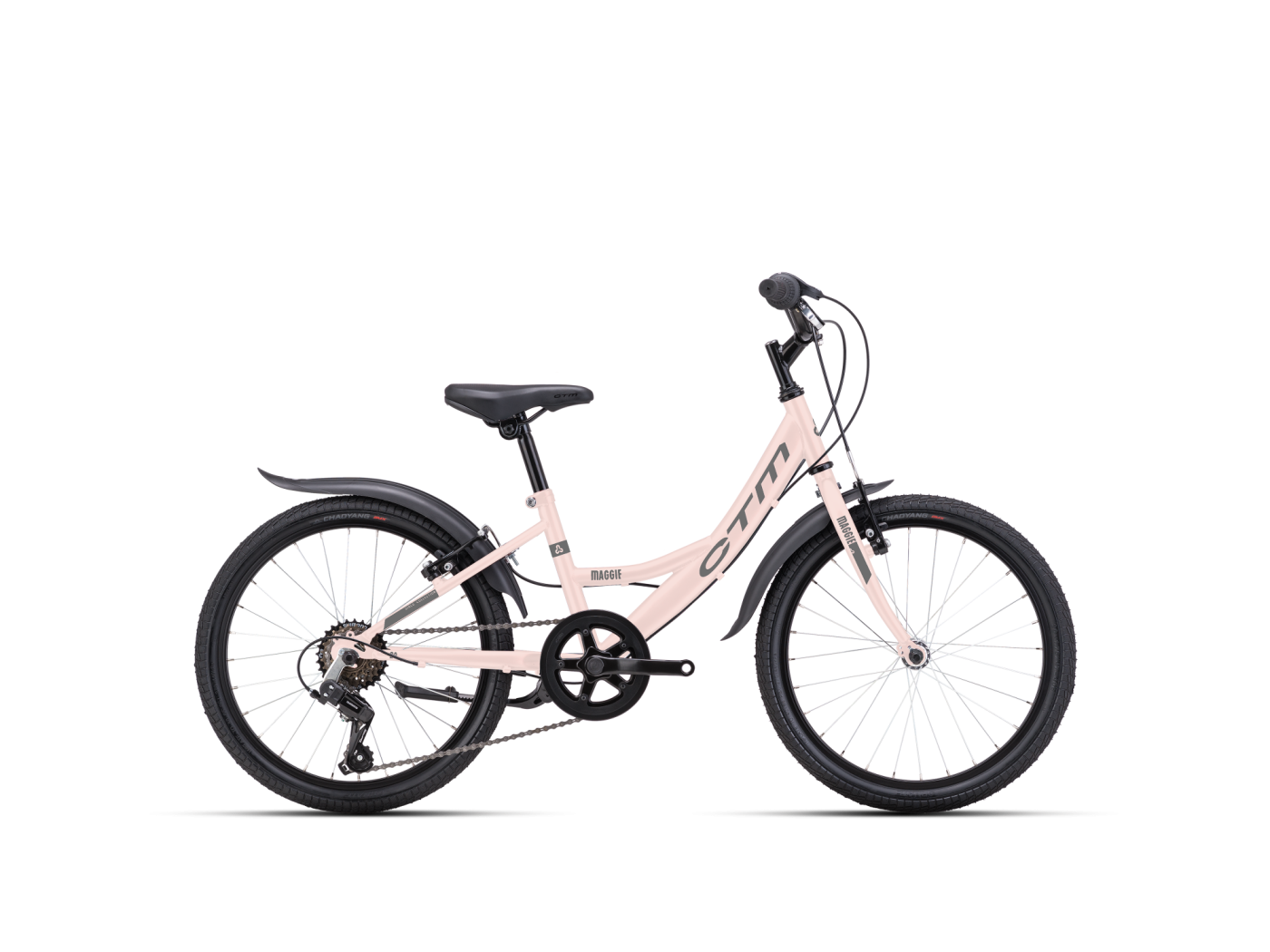 CTM Maggie 2025 matt világos vintage pink kerékpár
