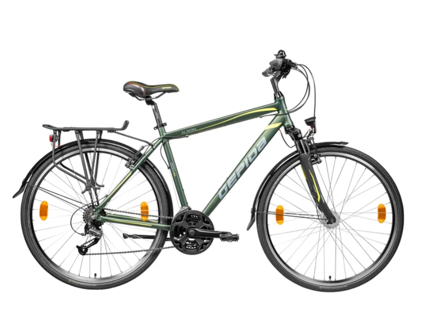 Gepida Alboin 200 pro 56cm zöld ffi kerékpár