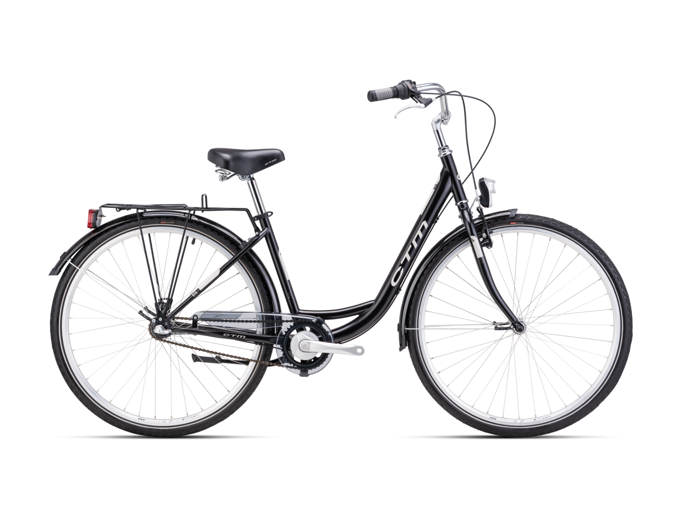 CTM Rita 2.0 matt fekete N3 kerékpár