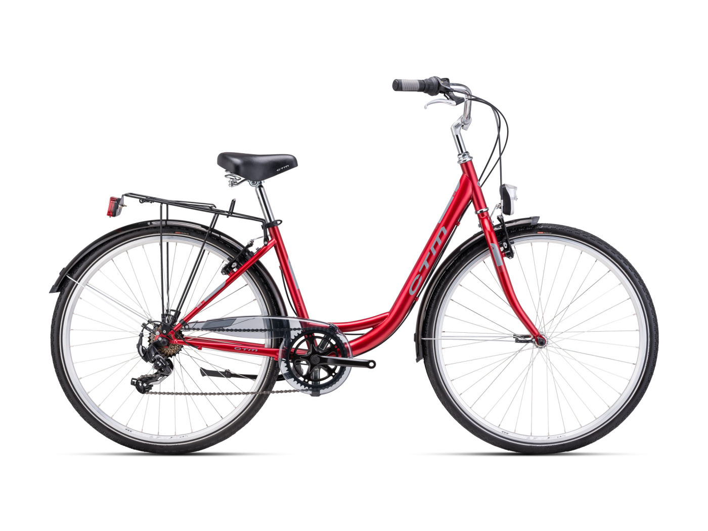 CTM Rita 1.0 matt bordó 7s kerékpár