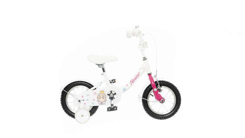 BMX 14 lány pink/feh hercegnő