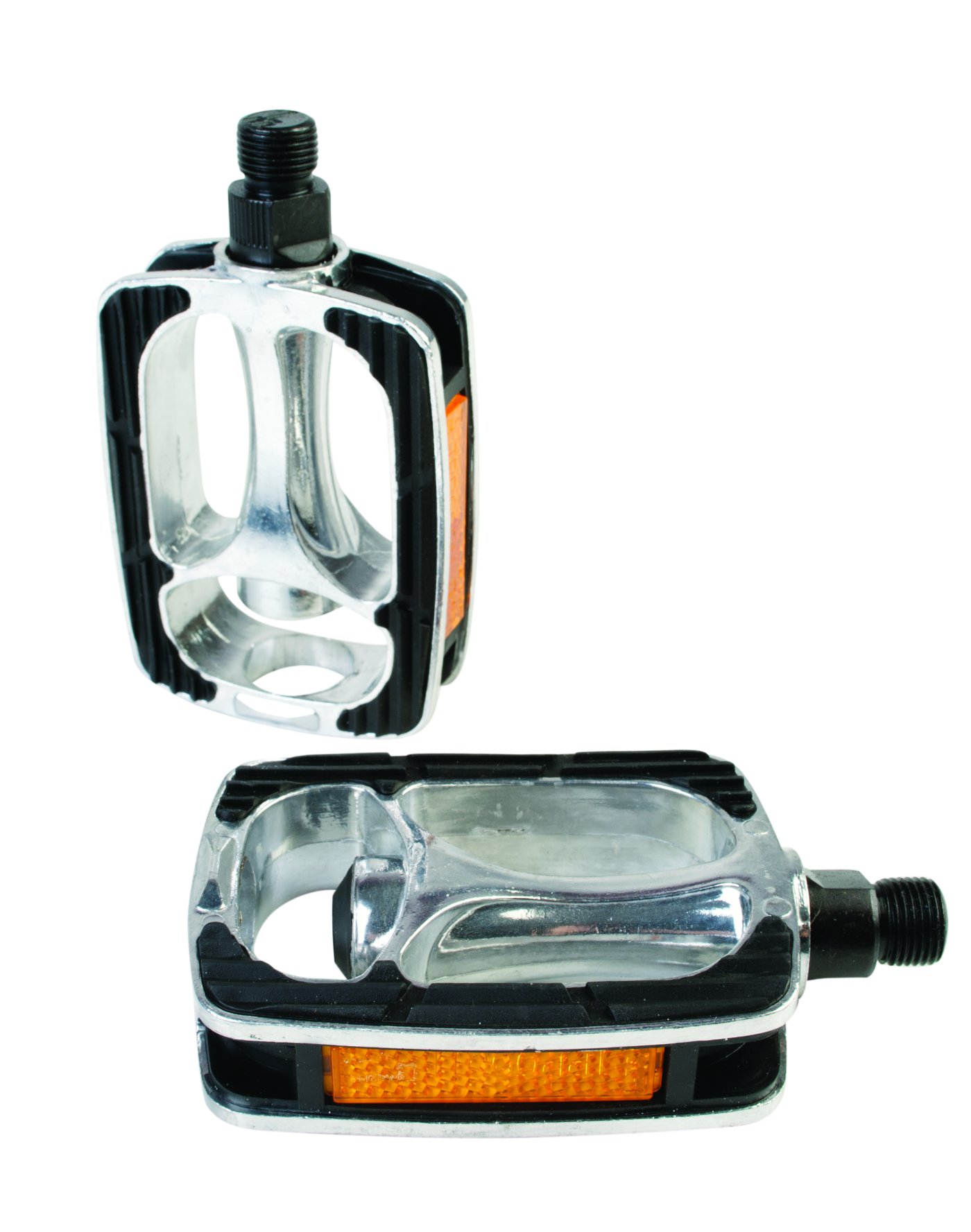 Pedál City alu reflektorral 9/16