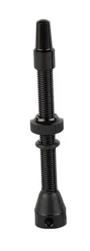SZELEP TUBELESS KEREKEKHEZ ALU 44MM BLK (PR)