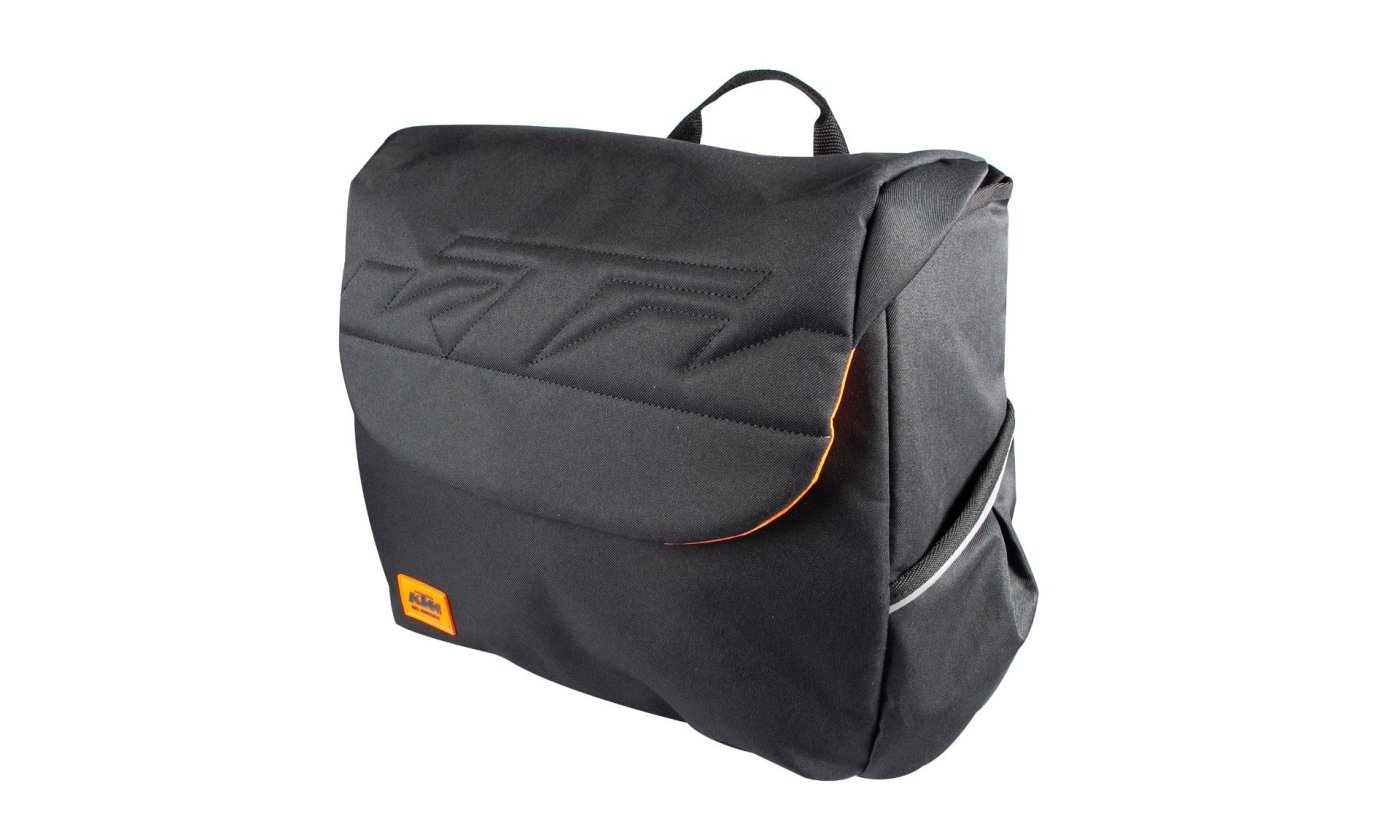 KTM COMMUTE CARRIER BAG SINGLE FEKETE/NARANCS 18.5 L