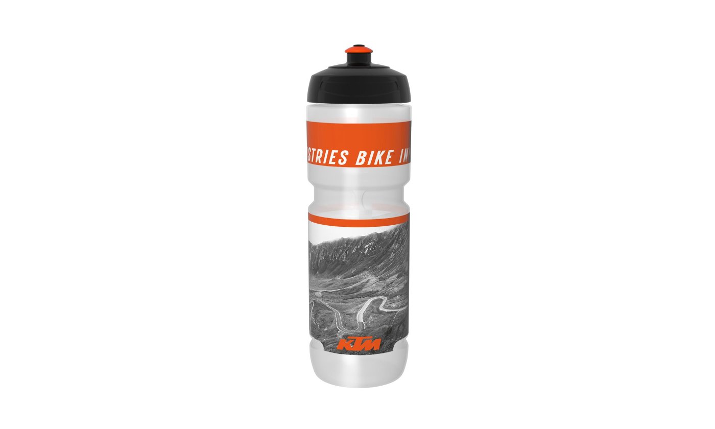 KTM BOTTLE UPHILL, TRANSPARENT/ORANGE 600ml
