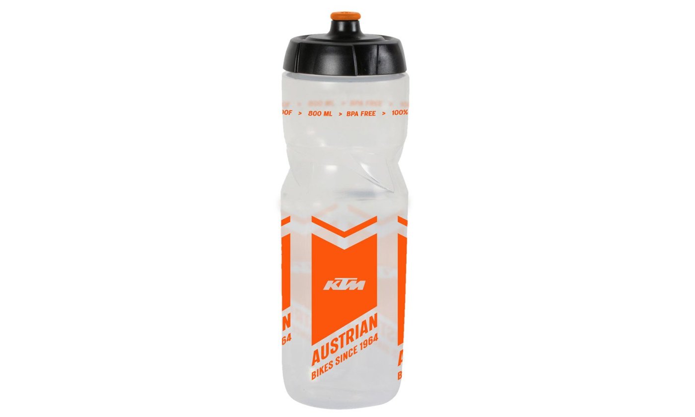 KTM COMP BOTTLE TRANSPARENT / ORANGE 800ml