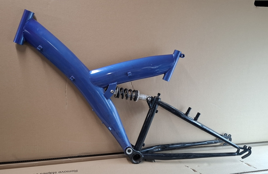 MTB fully acél váz 26