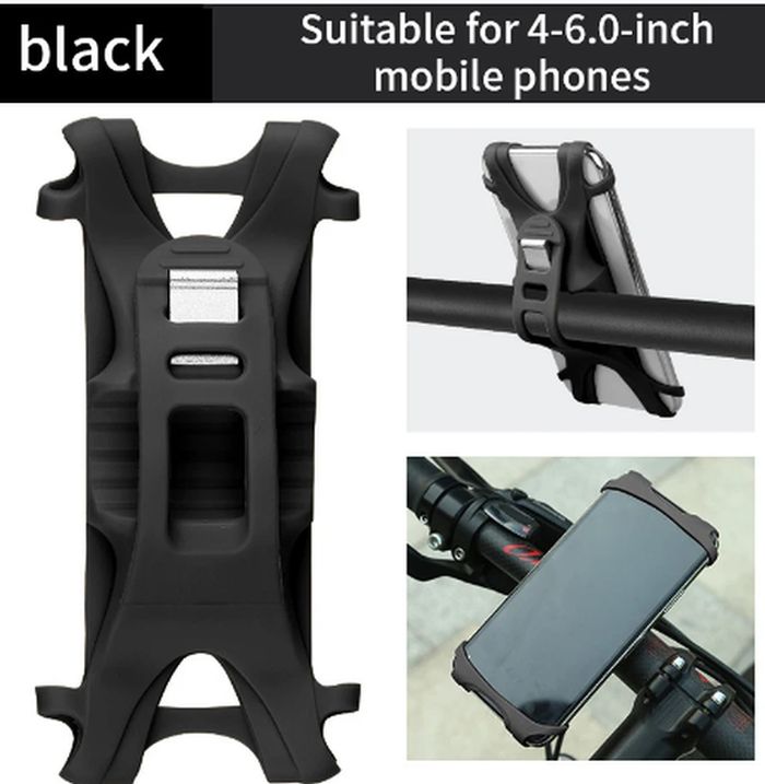 TELEFONTARTÓ SILICON 4-6' BLK