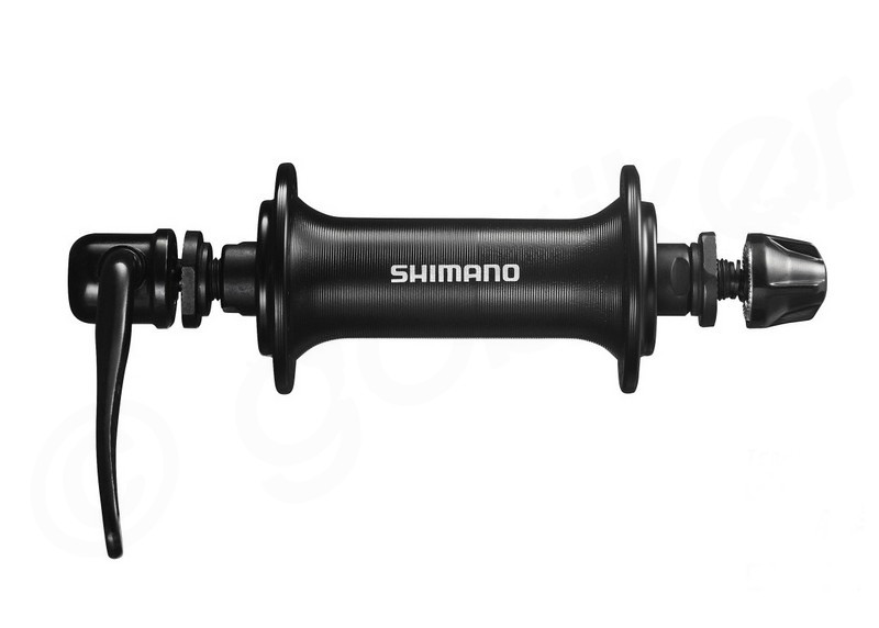 Shimano első agy TX800 fekete QR 36h