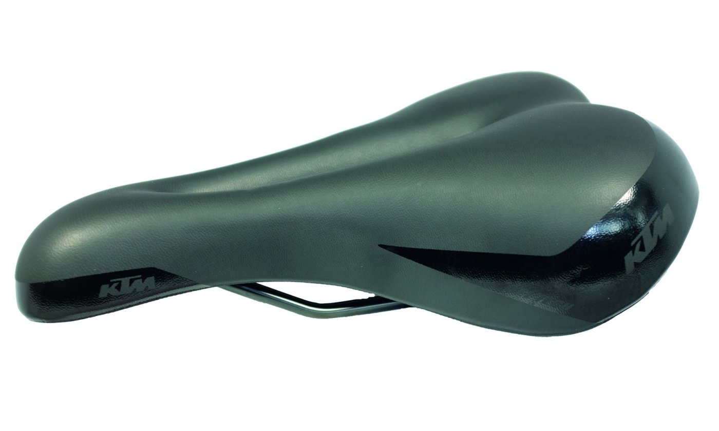 KTM GelTech Anatomic Trekking nyereg, fekete