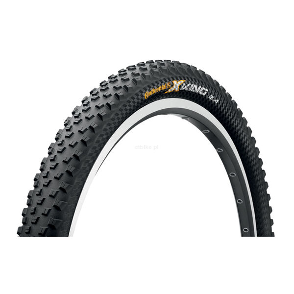 Continental MTB kerékpáros külsõ gumi 60-584 X-King 27,5x2,4, fekete, hajtogathatós