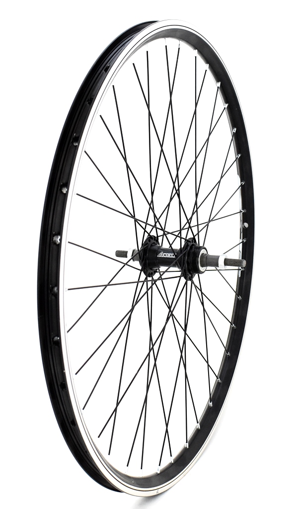 HÁTSÓKERÉK MTB 26 DUPLA FEKETE MENETES ASS.ALU AGY 559-19
