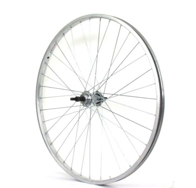 HÁTSÓKERÉK MTB 26 SZIMPLA ALU MENETES ASS. ACÉL AGY 559-22