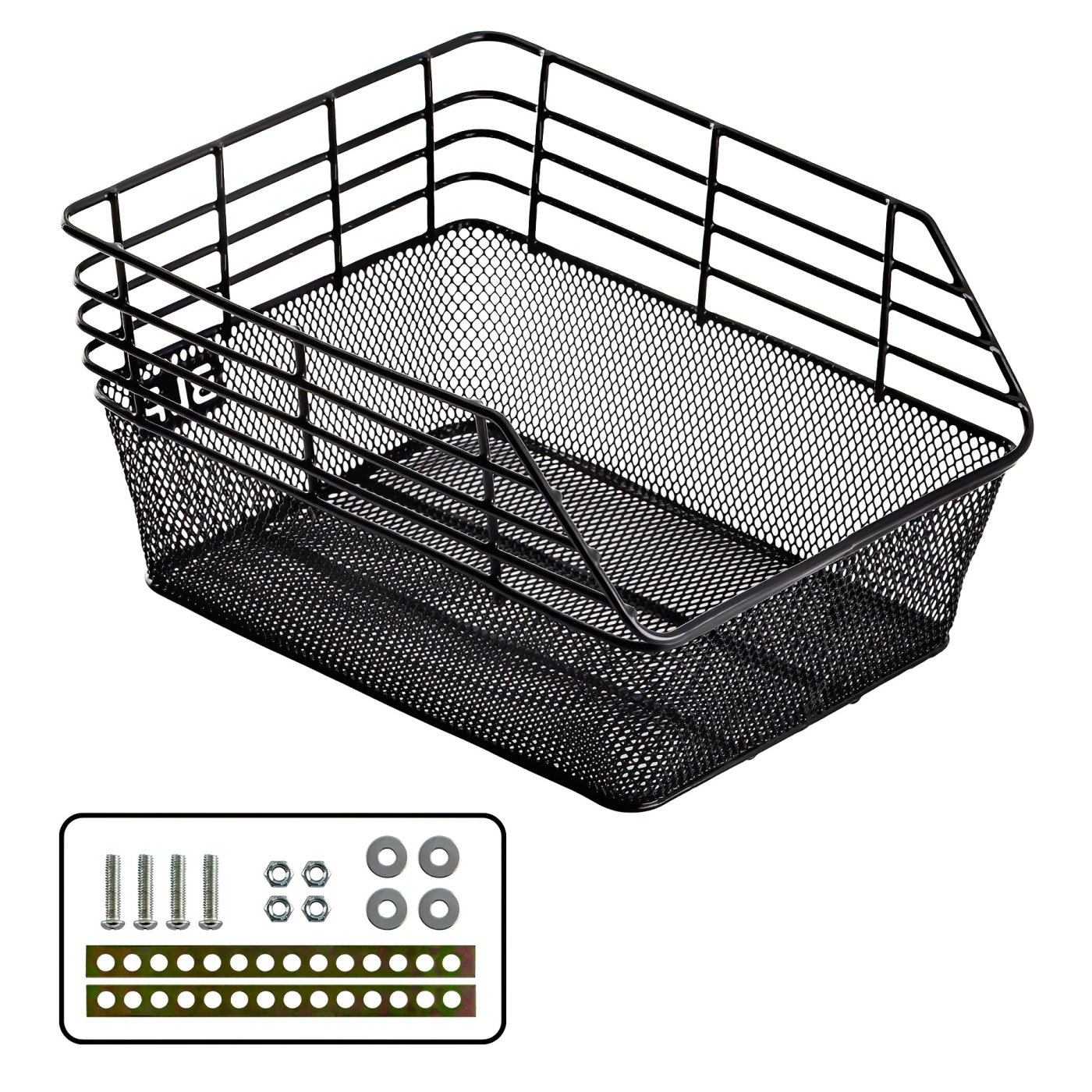 KOSÁR HÁTSÓ SŰRŰ-RITKASZÖVÉSŰ BLP M ALACSONY 36x28x19 FEKETE