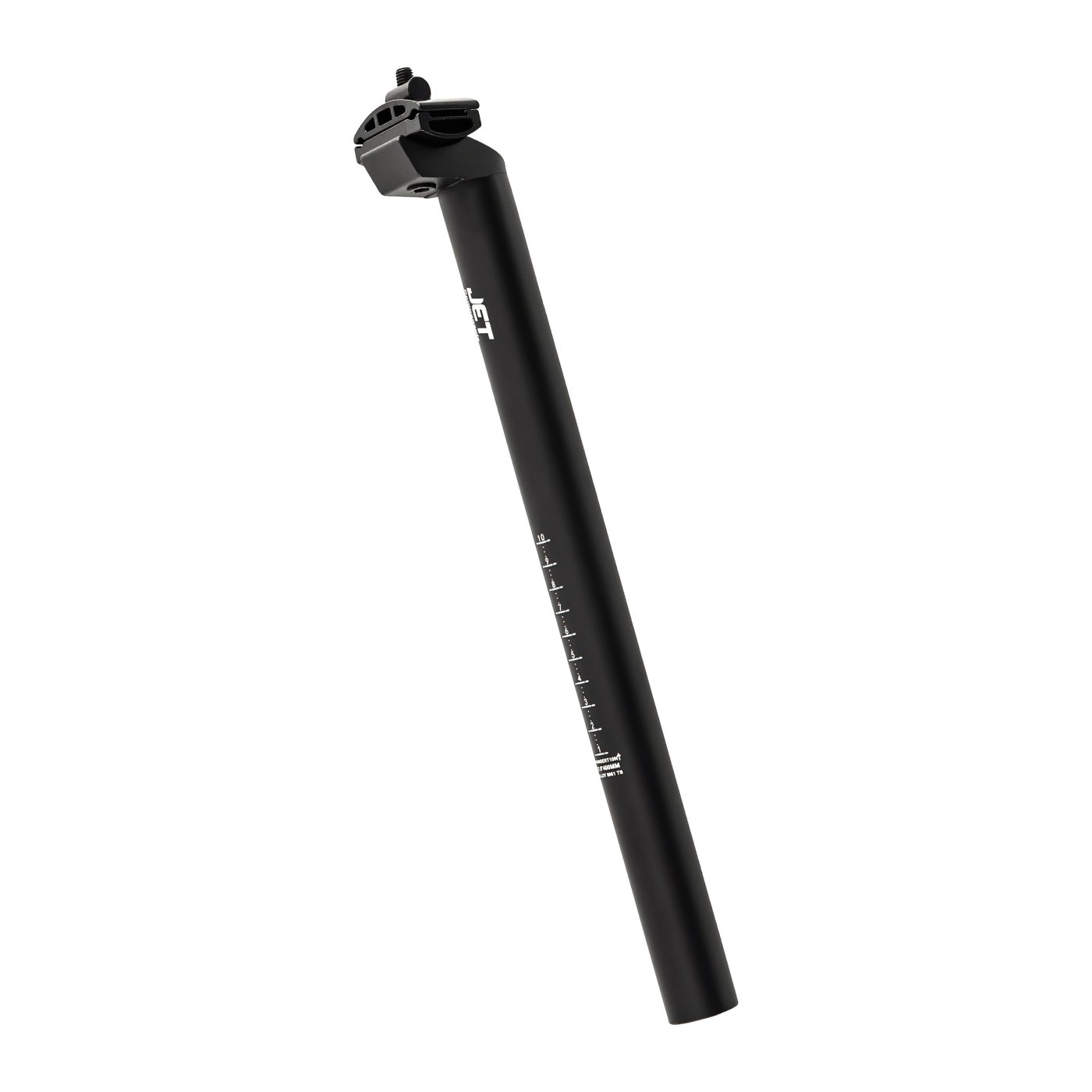 NYEREGCSŐ ALU 31,6X400MM+FEJ JET MATT FEKETE