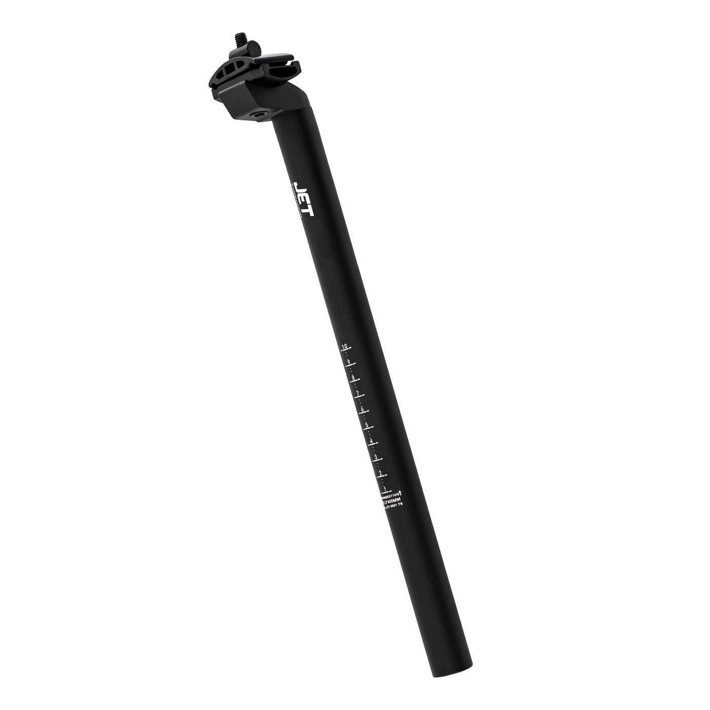 NYEREGCSŐ ALU 27,2X400MM JET FEKETE