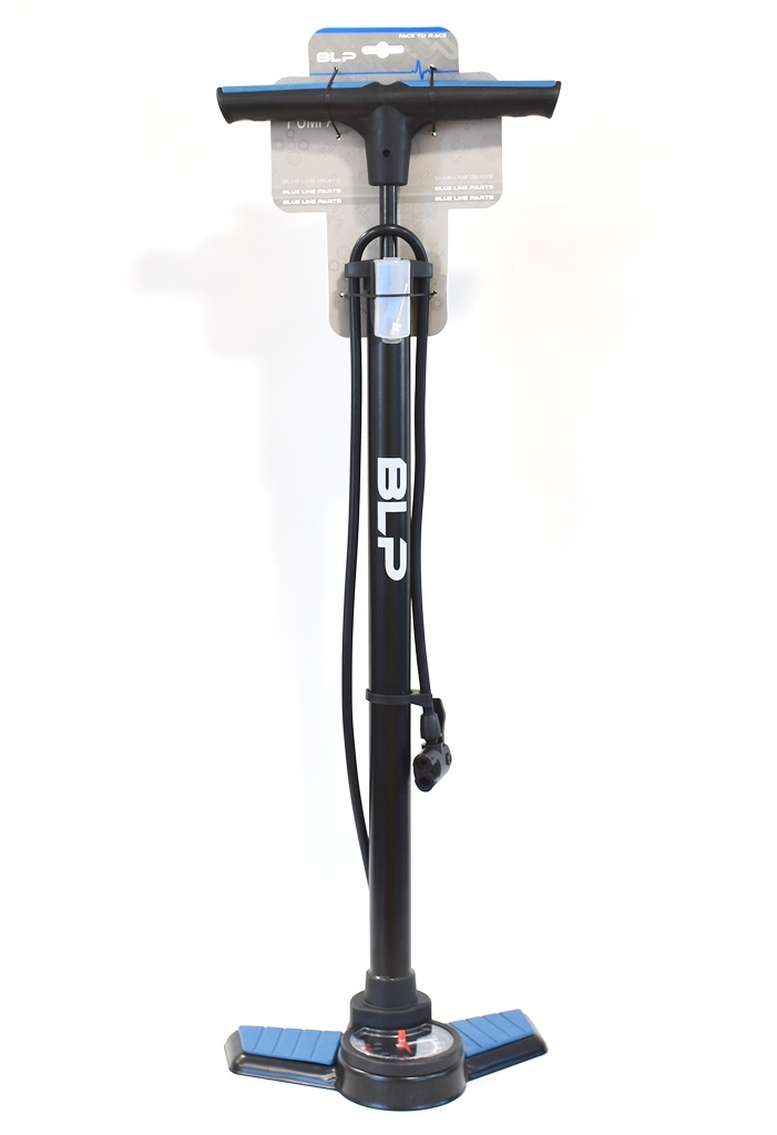 PUMPA BLP. MŰHELY NYOMÁSMÉRŐS AV-DV-FV 160PSI=11BAR 32X720MM FEKETE-KÉK