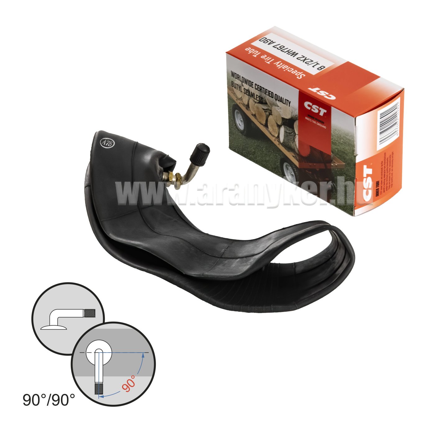 TR.8X1/2X2 CST A90 E- ROLLER WH767 A90 HAJLÍTOTT SZELEP