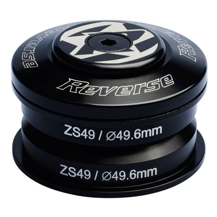 Kormánycsapágy Reverse Base 1.5" (ZS49/28,6 | ZS49/30), fekete, félintegrált