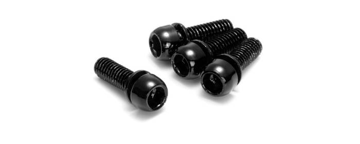 Tárcsafékhez Reverse csavar SZETT acél M6x18mm fekete 4DB-OS CSOMAG
