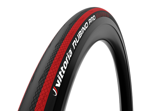 Külső Vittoria Rubino Pro IV 25-622 245gr. PIROS/fekete G  2.0 fold.