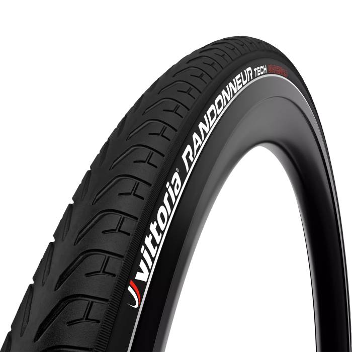 Külső Vittoria Randonneur TECH 50-622 fekete REFLECTIVE rig. G  2.0 - AKCIÓS!