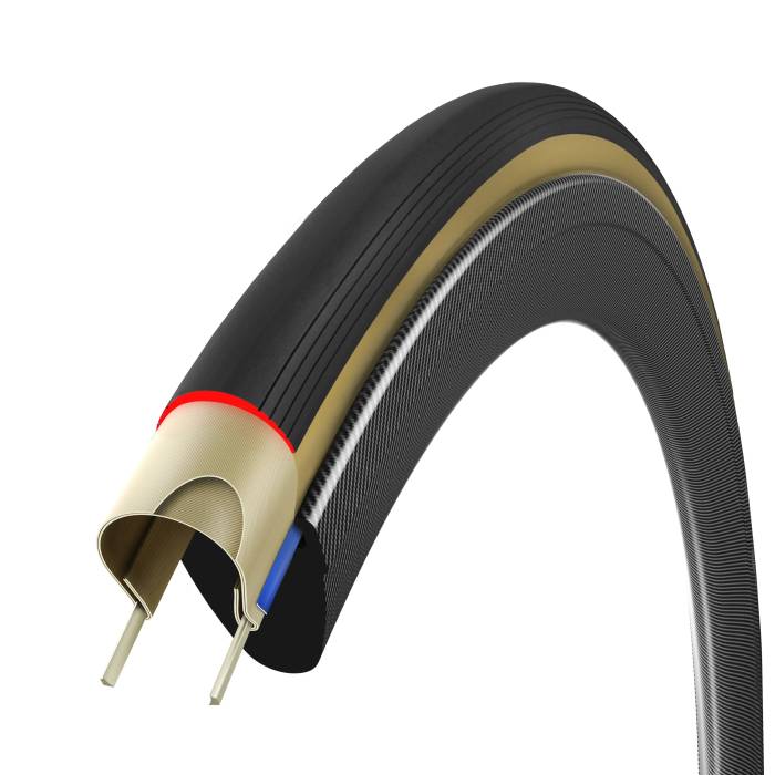 Külső Vittoria Corsa Pro SPEED, TLR, 28-622, 295 gr., 320TPI, fold. beige/fekete G2.0