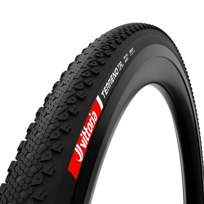 Külső Vittoria TERRENO T30 Fine Loose Rigid 37-622 Gravel Sport fekete