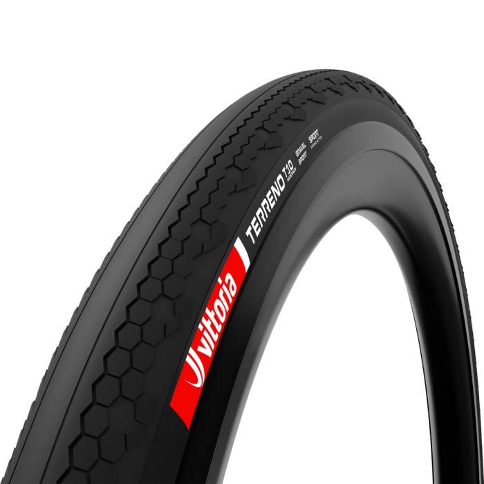 Külső Vittoria TERRENO T10 Hardpack Rigid 37-622 Gravel Sport fekete